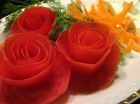 Recipe за Roses from tomatoes